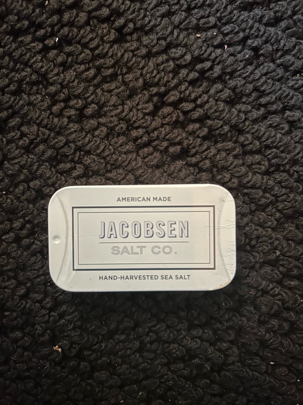 Travel Jacobsen Hand-Harvested Sea Salt Tin